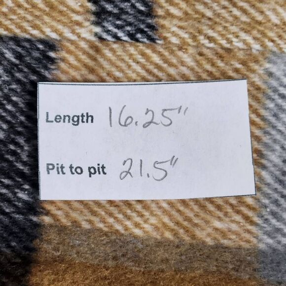 HYFVE Brown Plaid Cropped Jacket NWOT Size Large Brown Plaid Jacket - Picture 11 of 11